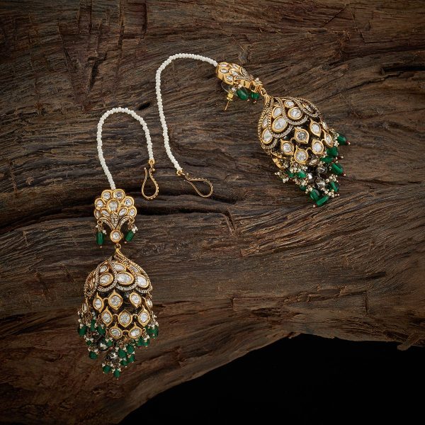 Kundan Earring 161652 For Sale