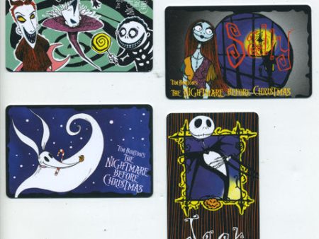 Set of 1993 Nightmare Before Christmas Collector Cards Fashion