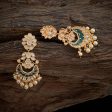 Kundan Earring 164026 For Discount