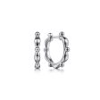 Sterling Silver Bujukan Huggie Earrings Cheap