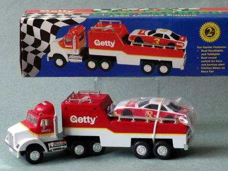 1985 Limited Edition Getty Car Carrier Hot on Sale