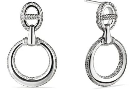 Judith Ripka Sterling Silver Vienna Door Knocker Earring For Cheap