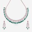 Zircon Necklace 163834 For Cheap