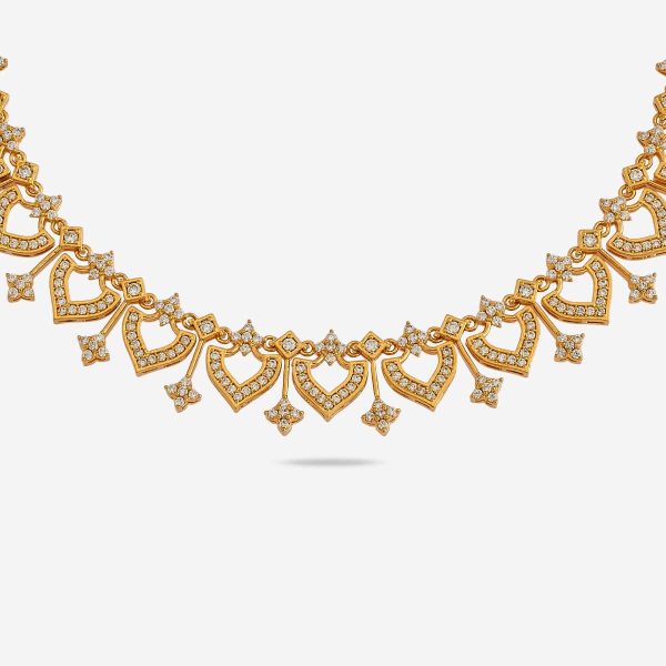 Zircon Necklace 168642 For Cheap