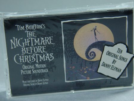 Nightmare Before Christmas Cassette Soundtrack on Sale