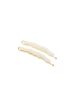 Sleek Waves Hair Clip in White Tortoise Hot on Sale