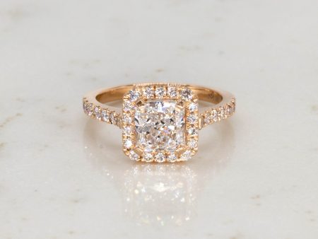 Dalia Diamond Halo Ring Sale