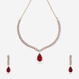 Zircon Necklace 164038 Fashion