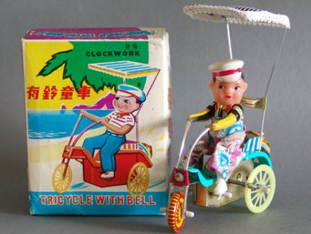 Early China Tricycle With Bell Online now