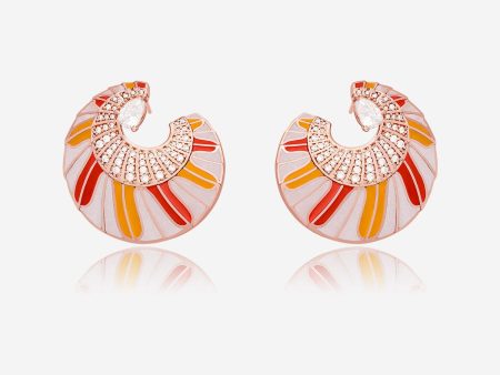 Meenakari Zircon Earring 169725 Sale