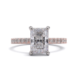 Lara Radiant Cut Diamond Solitaire For Sale