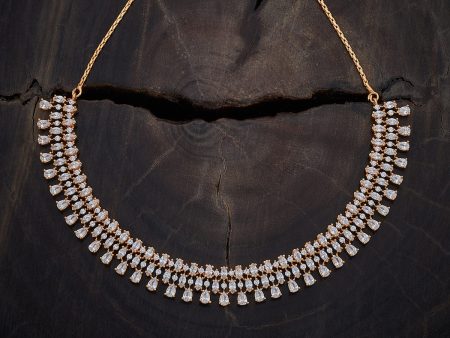 Zircon Necklace 163848 on Sale