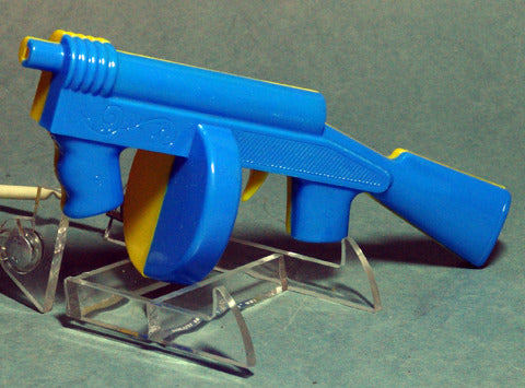 Blue 1960 s Tommy Gun Clicker Pistol For Sale