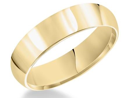 14k Yellow Gold 7mm wide Plain Band, size 12.25 Online