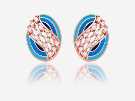 Meenakari Zircon Earring 169727 For Cheap