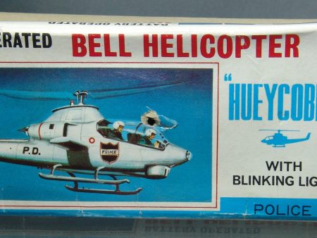 Vintage Japan Huey Cobra Bell Helicopter Box Only Supply