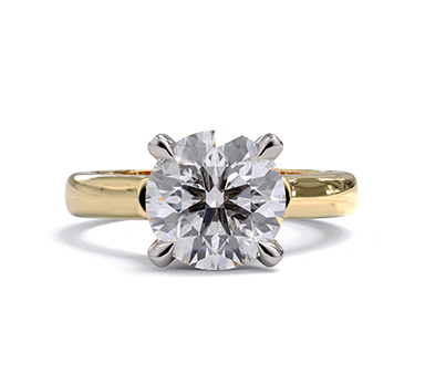 Clara Round Diamond Solitaire For Discount