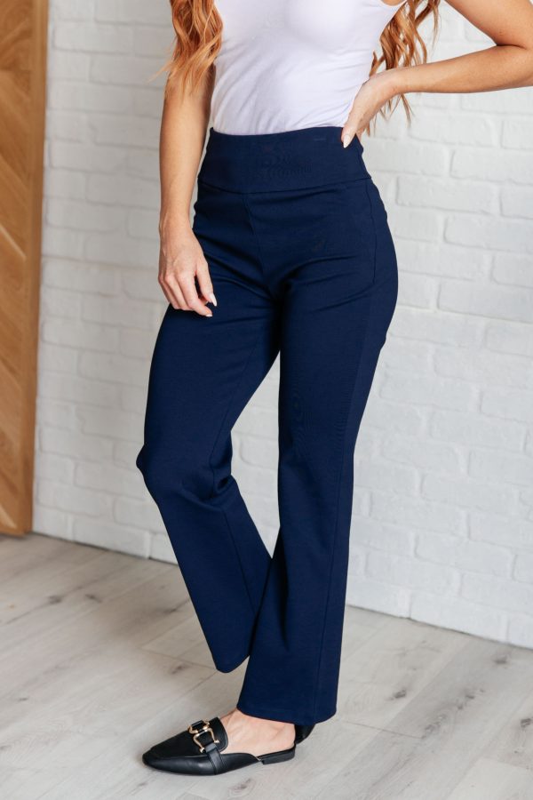 Magic Straight Pants in Navy For Sale