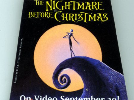 1993 Nightmare Before Christmas Employee Pin Supply