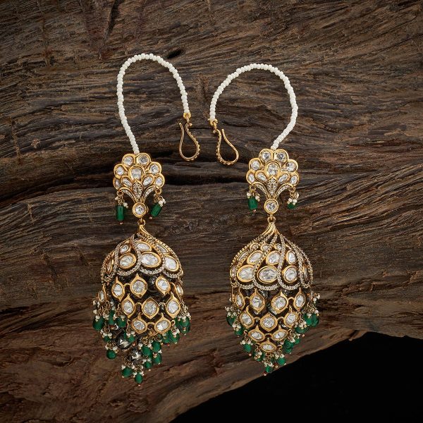 Kundan Earring 161652 For Sale