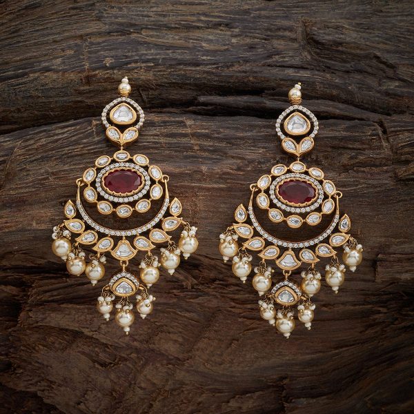 Kundan Earring 164023 Cheap