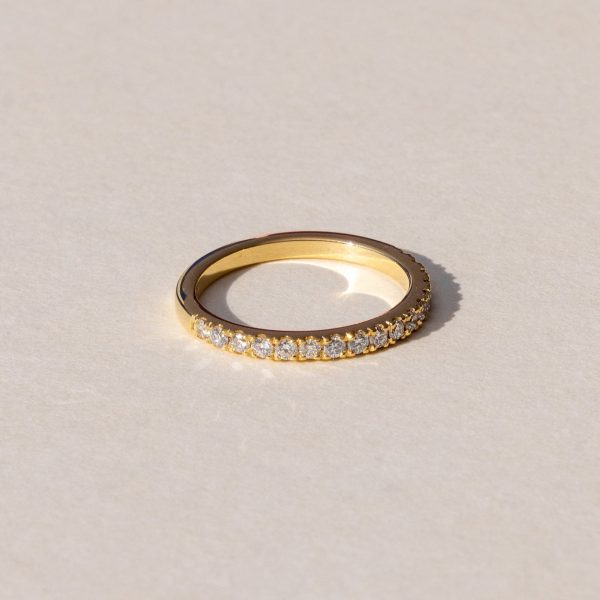 Annie Diamond Pave Ring Band Online Sale