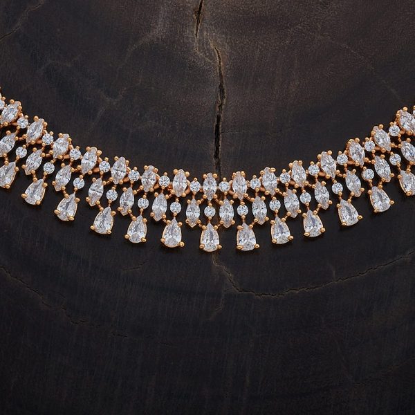 Zircon Necklace 163848 on Sale