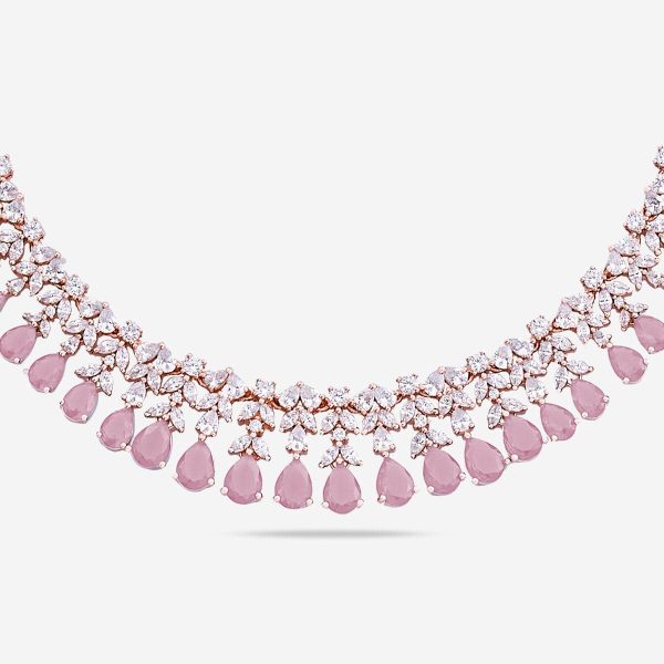 Zircon Necklace 163834 For Cheap