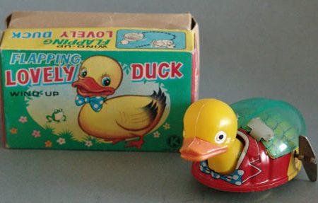 Vintage Lovely Duck With Flapping Wings Cheap