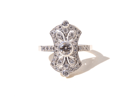 Sophia Art Deco Diamond Ring Sale