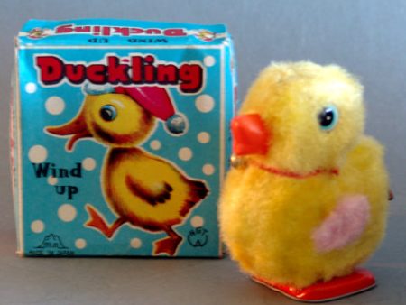 Vintage Japan Wind Up Duckling For Discount