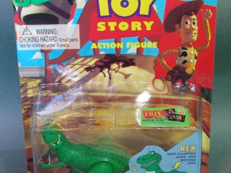 1995 Toy Story Rex Glow In The Dark Action Figure Online Hot Sale