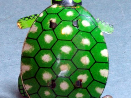 Vintage Japan Tin Rolling Turtle Online Sale