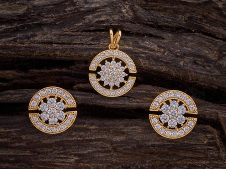 Zircon Pendant Earring 169618 on Sale