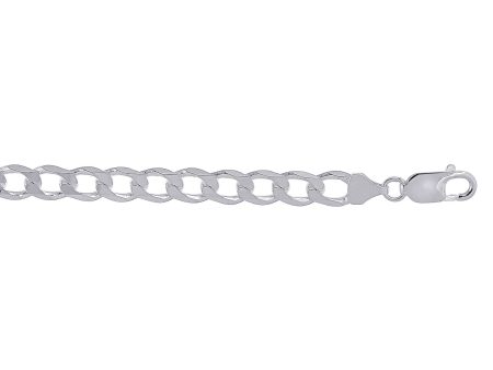 Sterling Silver 24  Curb Chain on Sale