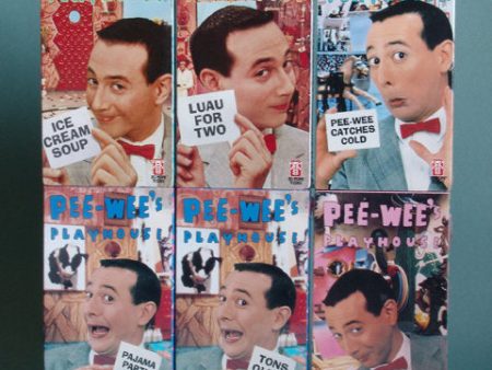 Classic Pee Wee Herman VHS Videos!!! Sale