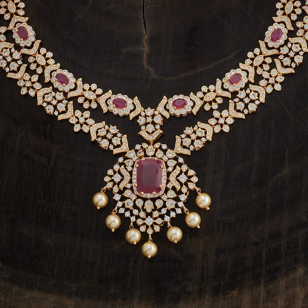 Zircon Necklace 170185 Online Hot Sale