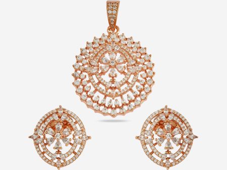 Zircon Pendant Earring 169474 Fashion