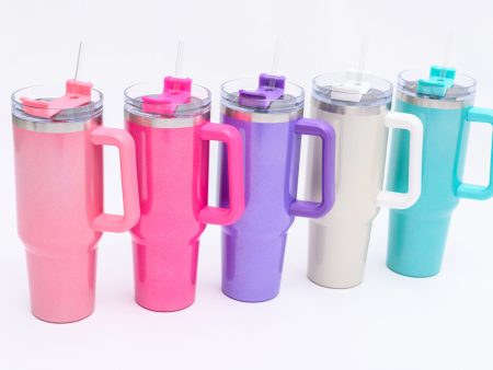 Insulated Shimmer Tumbler in Five Colors For Cheap