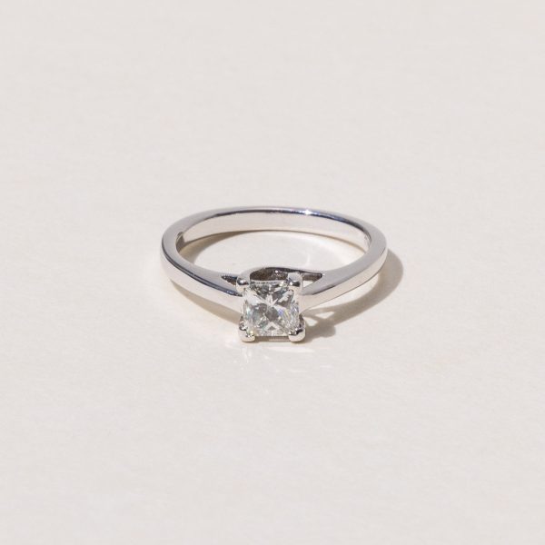 Lucy Princess Cut Solitaire Diamond Ring Discount