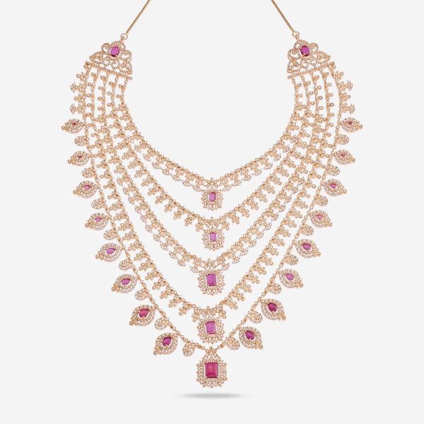 Zircon Necklace 167916 Fashion