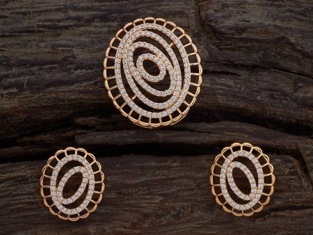 Zircon Pendant Earring 169740 Supply