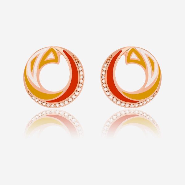 Meenakari Zircon Earring 169729 Hot on Sale