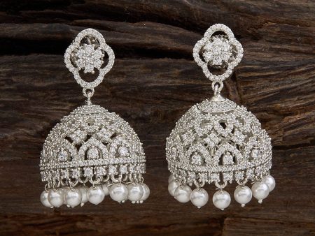 Zircon Earring 157297 Fashion