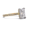 Lara Radiant Cut Diamond Solitaire For Sale