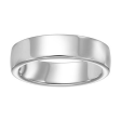 14k White Gold 4mm Plain Band, Size 10.0 Cheap