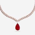 Zircon Necklace 164038 Fashion