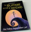 Nightmare Before Christmas Video Release Employee Pin Sale