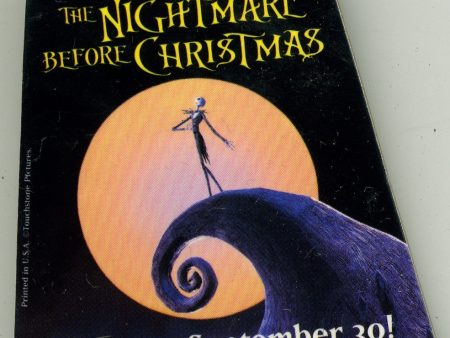 Nightmare Before Christmas Video Release Employee Pin Sale