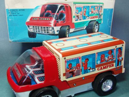 Japan Battery Operated Taiyo Family Camper Sale